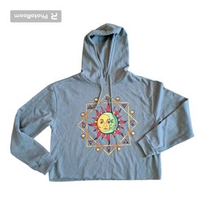 Mighty Fine Cropped Hoodie Size M
